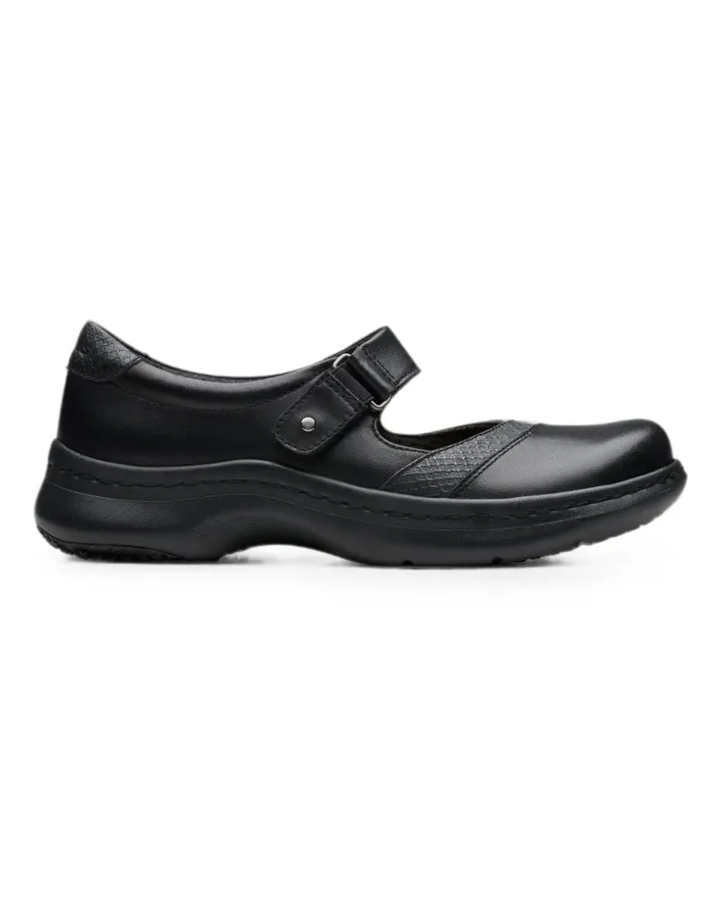 Clarks Clarkspro Pace touch-strap ballet flats - Schwarz Schwarz