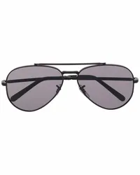 Ray Ban Getönte Pilotenbrille Schwarz