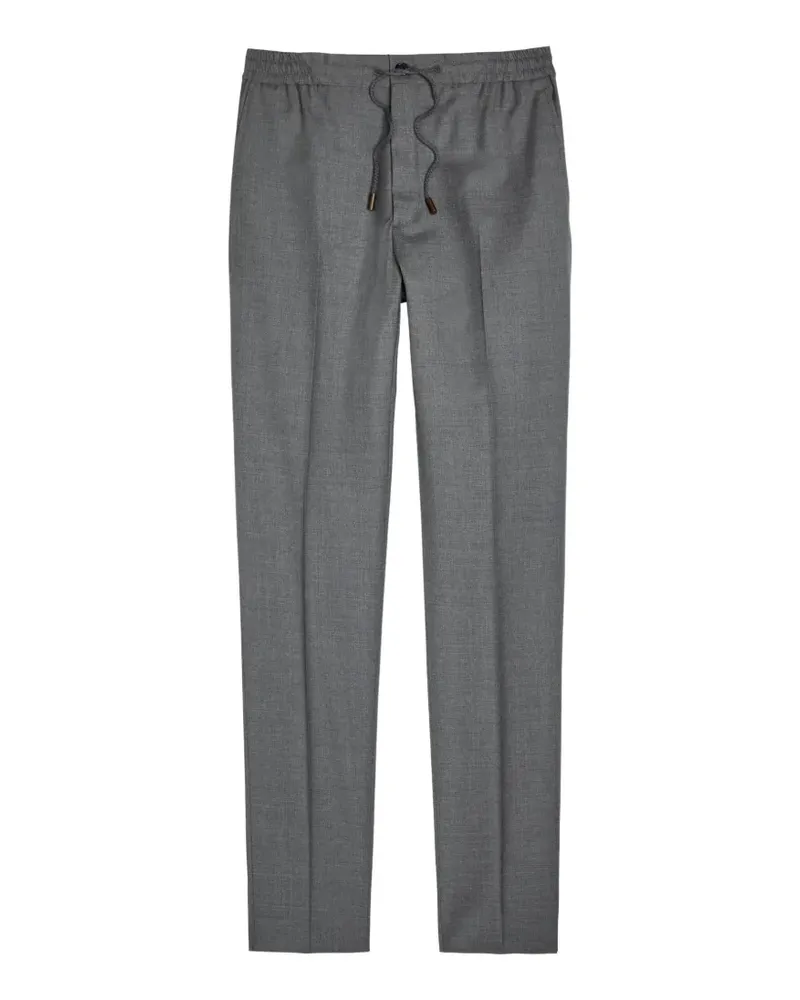 Slowear drawstring-waist trousers - Grau Grau