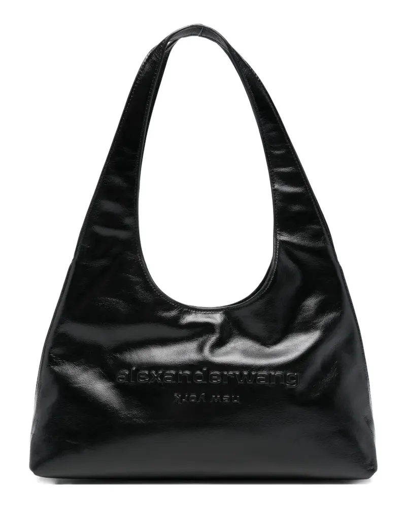 Alexander Wang Kleine Schultertasche mit Prägung - Schwarz Schwarz