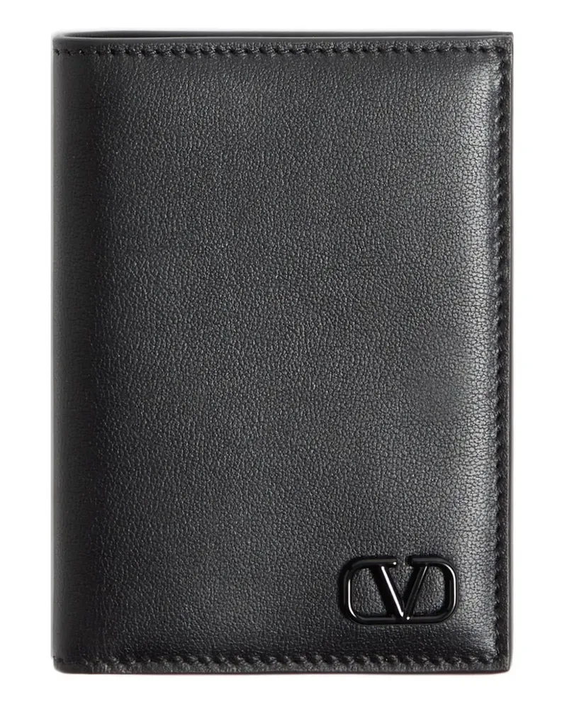 Valentino Garavani VLogo Signature Kartenetui - Schwarz Schwarz