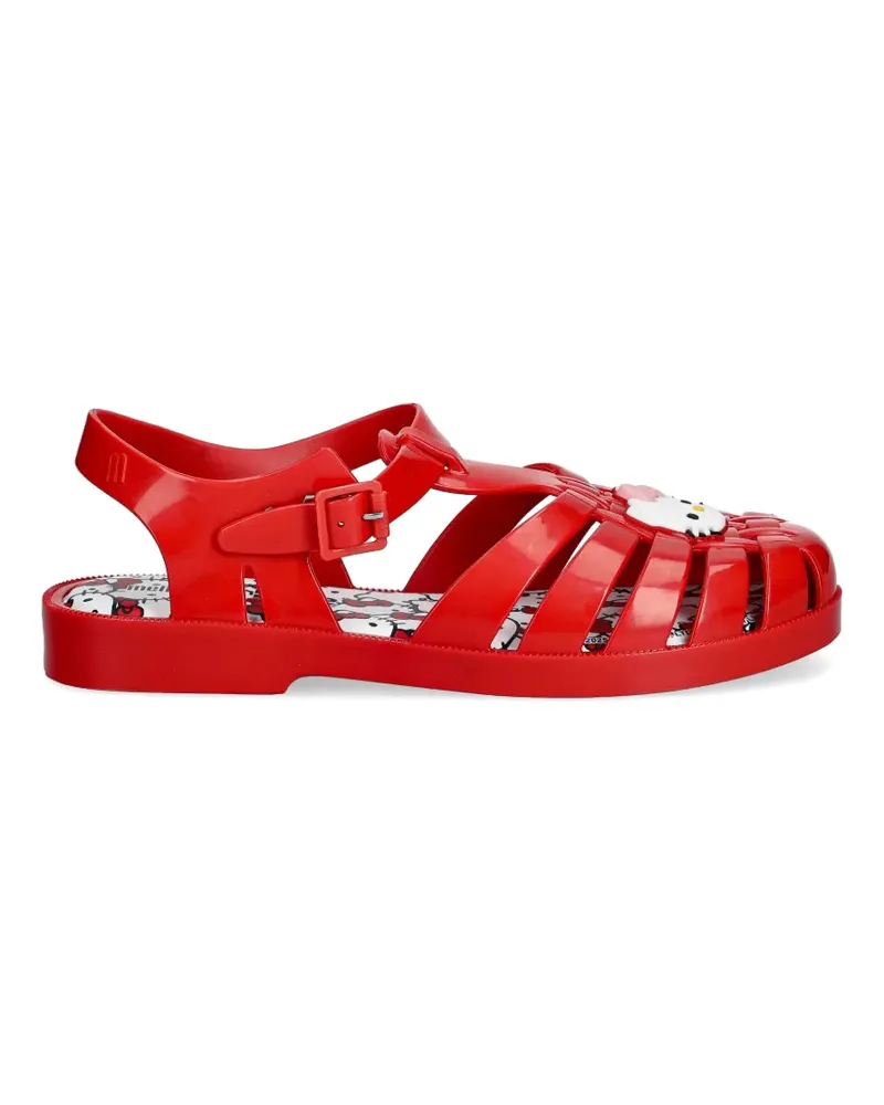 Melissa Hello Kitty cage sandals - Rot Rot
