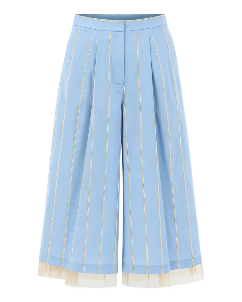 Viktor & Rolf Gestreifte Hose - Blau Blau