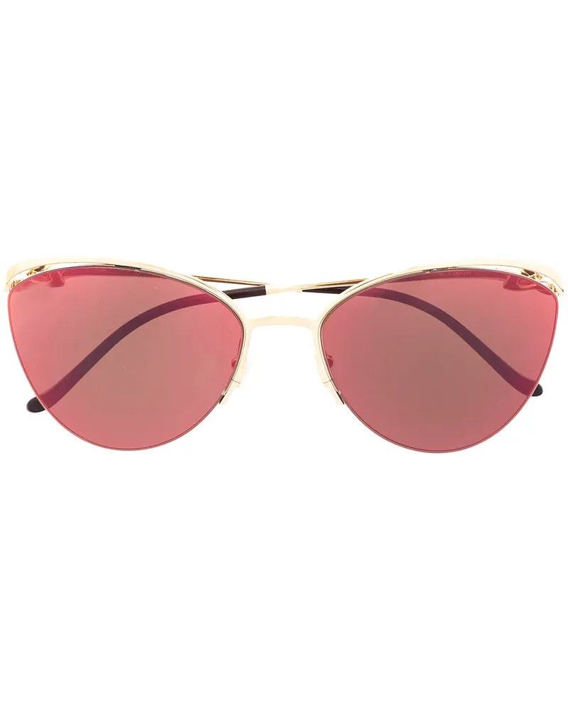 Cartier Panthère Cat-Eye-Sonnenbrille - Gold Gold