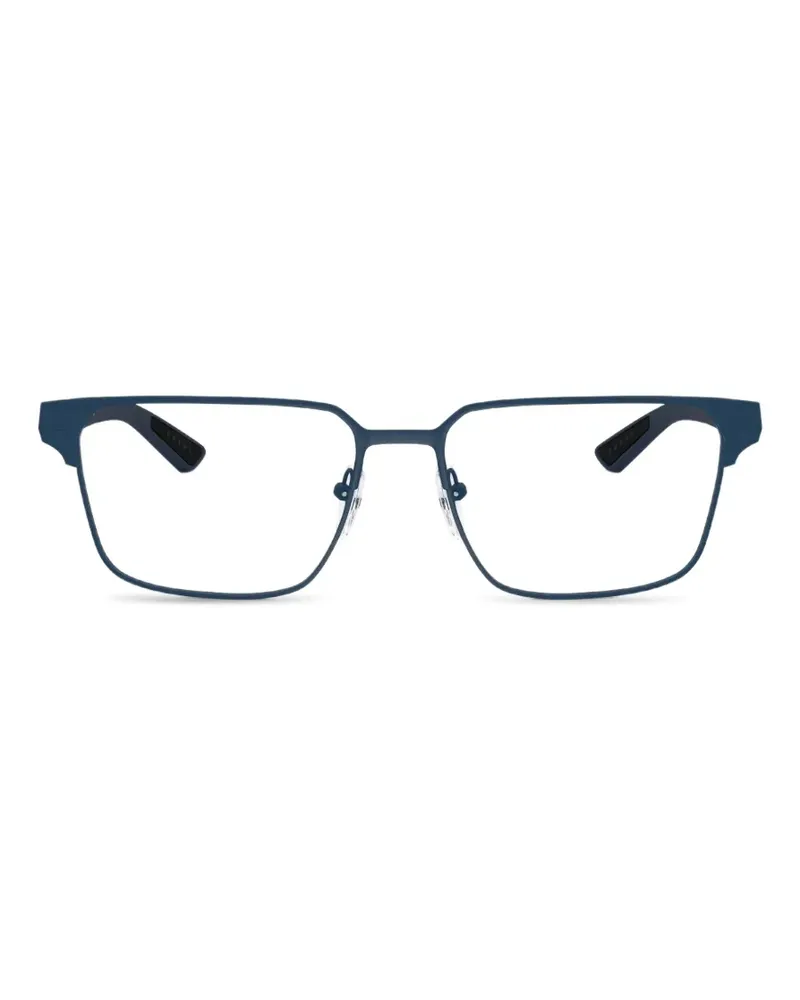 Prada rectangle-frame glasses - Blau Blau
