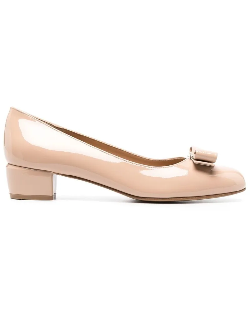 Ferragamo Vara Pumps 35mm Nude