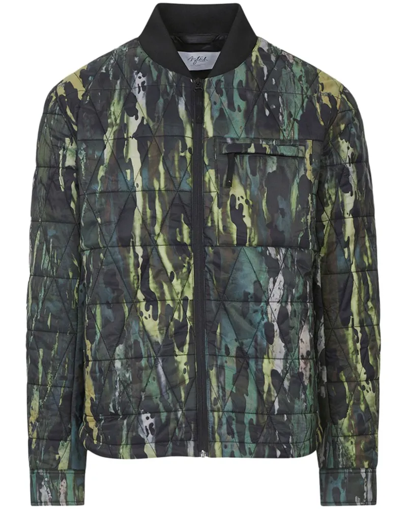 Aztech Mountain Isolierte Corkscrew Hemdjacke - Grün Grün