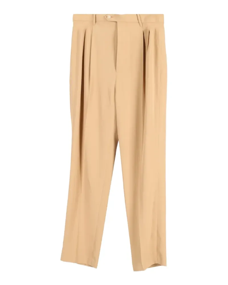 Iris & Ink pleated trousers - Nude Nude