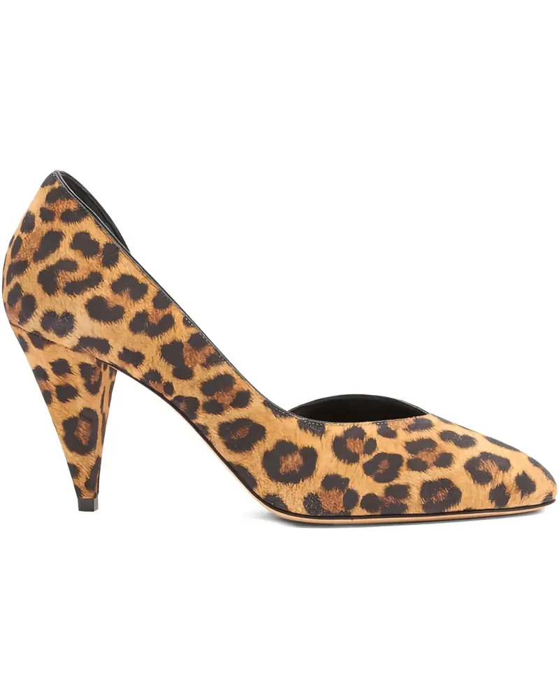 Casadei Venus Malesia Pumps mit Leoparden-Print 80mm - Braun Braun