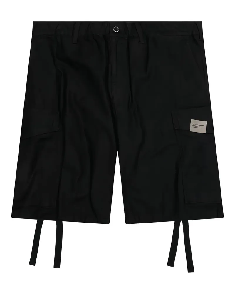 Neighborhood Klassische Cargo-Shorts - Schwarz Schwarz