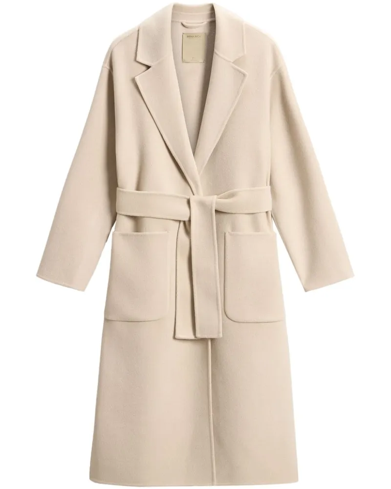 Woolrich Mantel mit Gürtel - Nude Nude