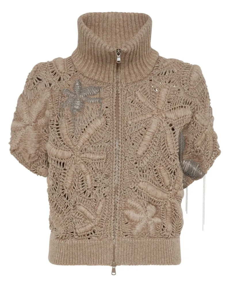 Brunello Cucinelli Cardigan aus Kaschmir - Braun Braun