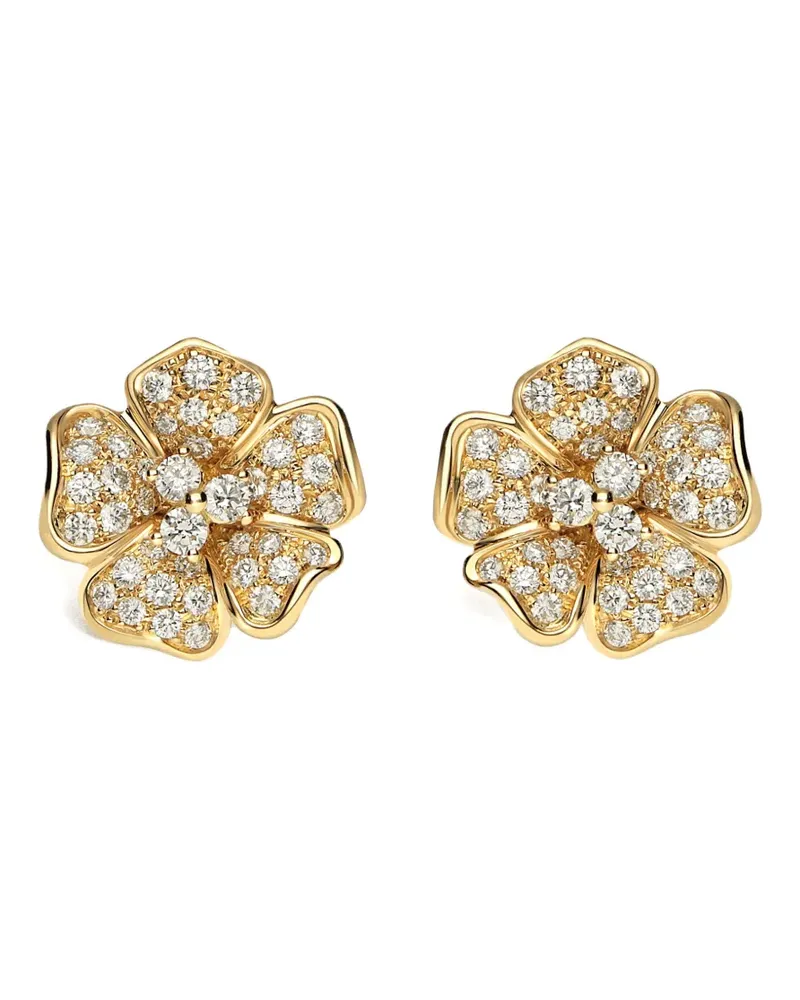 LEO PIZZO 18kt Gelbgoldohrringe mit Diamanten Gold