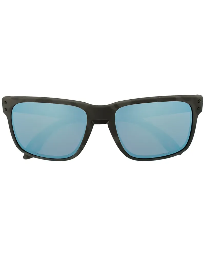 Oakley Sonnenbrille mit verspiegelten Gläsern - Blau Blau