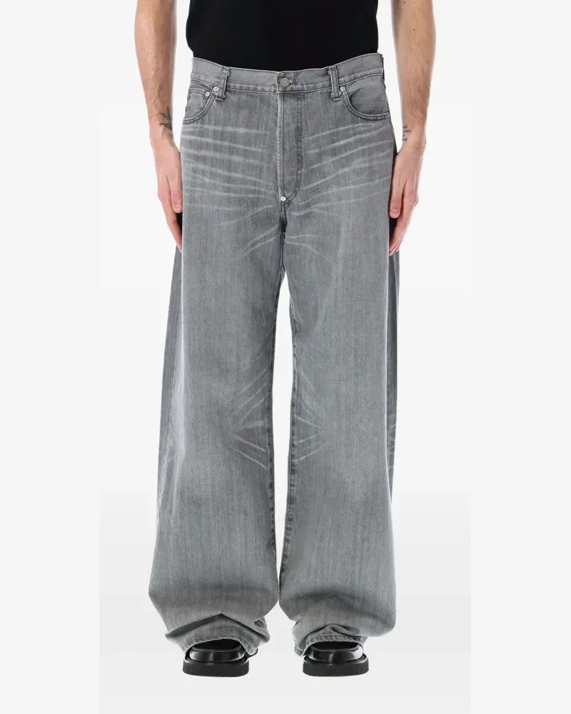 Junya Watanabe Jeans mit weitem Bein - Grau Grau