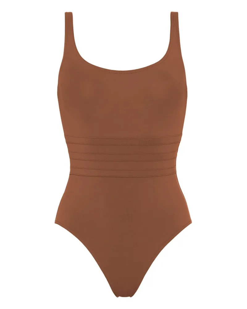 Eres Asia Badeanzug mit Rückenausschnitt - Braun Braun