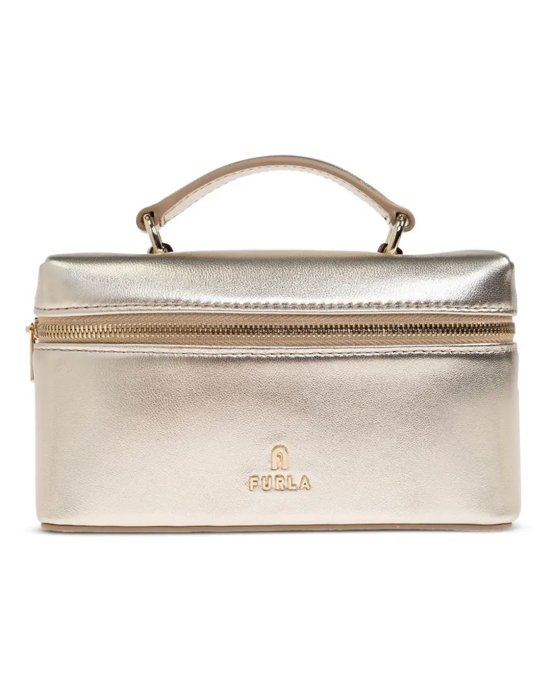 Furla Micro Camelia Tote Bag - Gold Gold