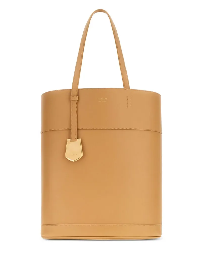 Ferragamo North-South Charming Schultertasche - Nude Nude