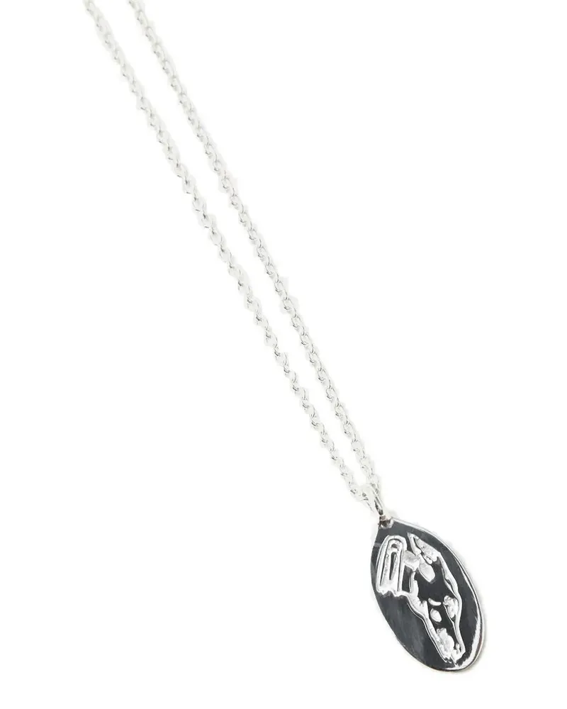 Santangelo Kelba Halskette aus Sterlingsilber Silber