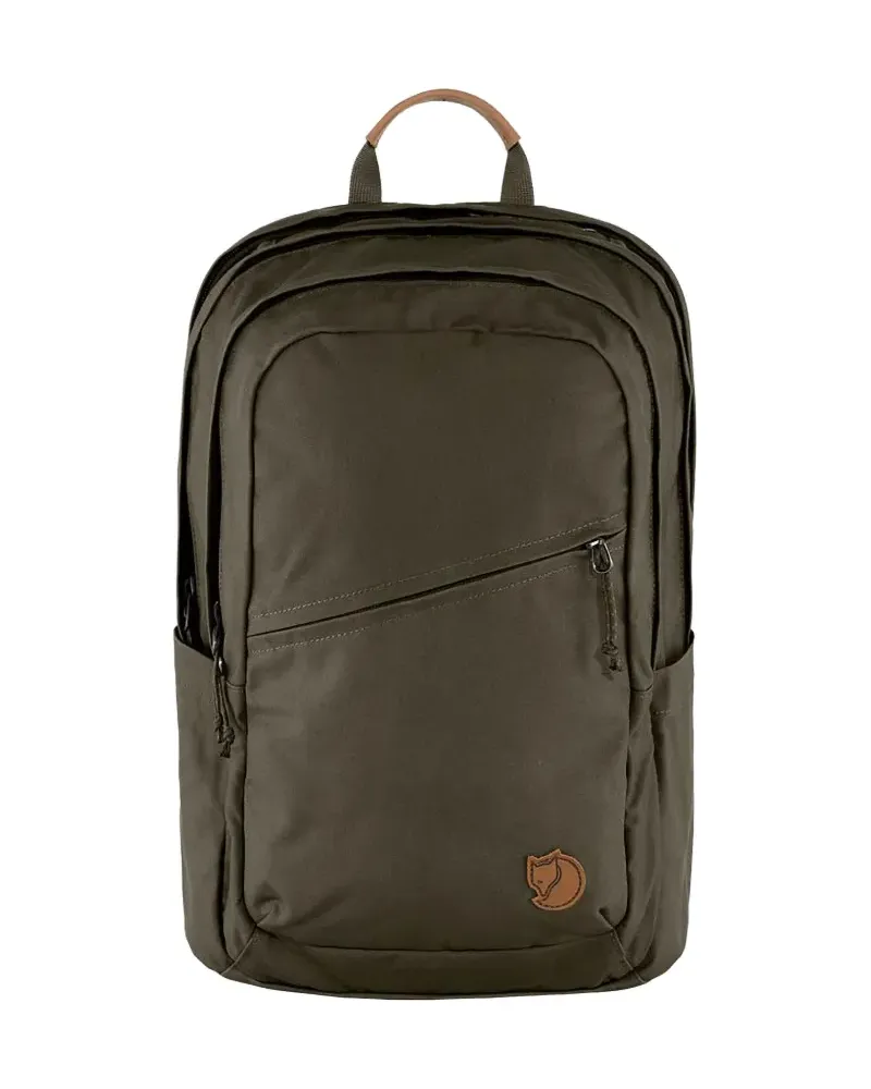 Fjäll Räven Räven Rucksack mit Reißverschluss 28cm - Grün Grün