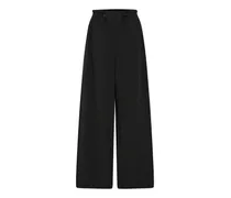 Petit paperbag-waist drawstring trousers - Schwarz
