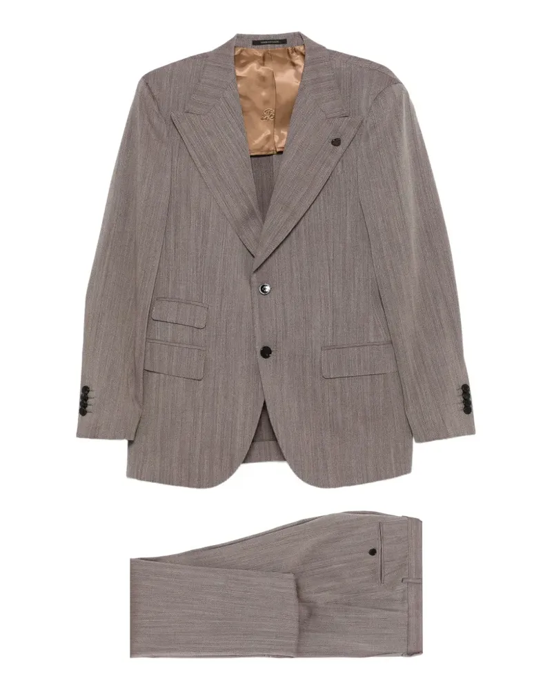 Gabriele Pasini pocket suit - Braun Braun