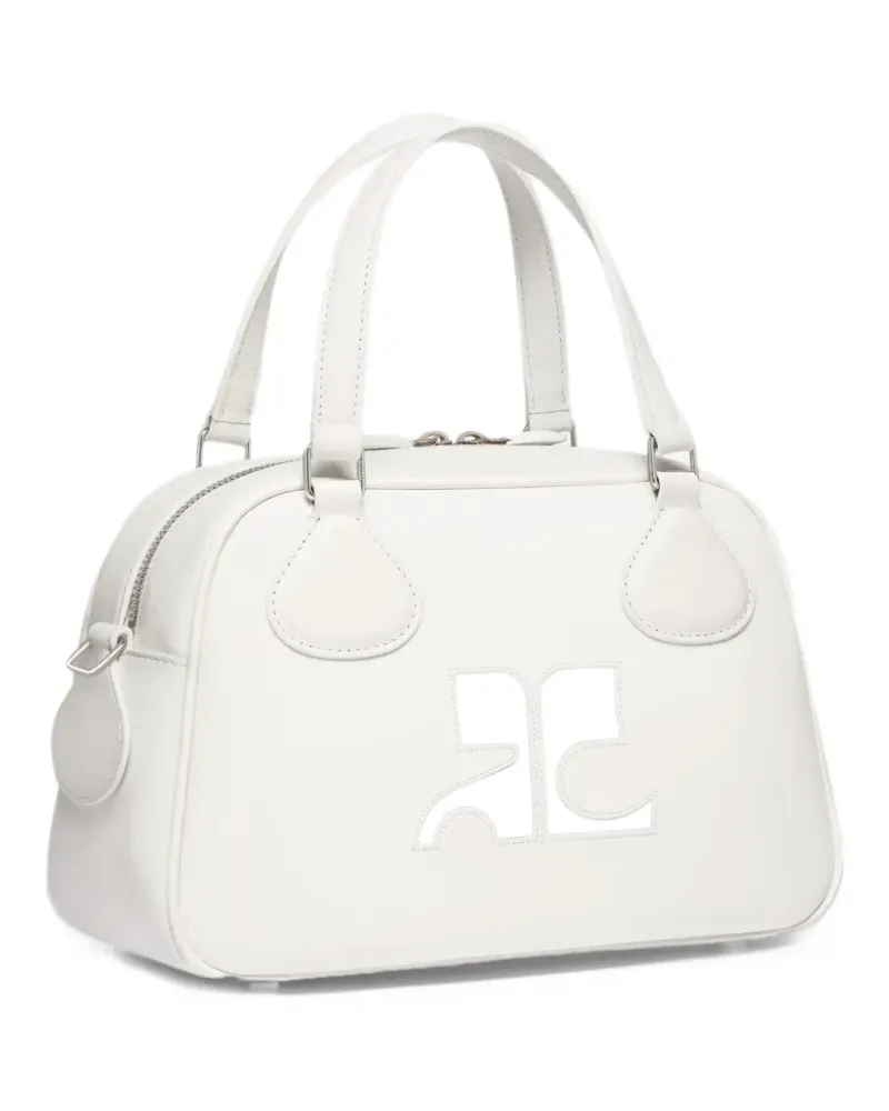 Courrèges Reedition Bowlingtasche - Weiß Weiß