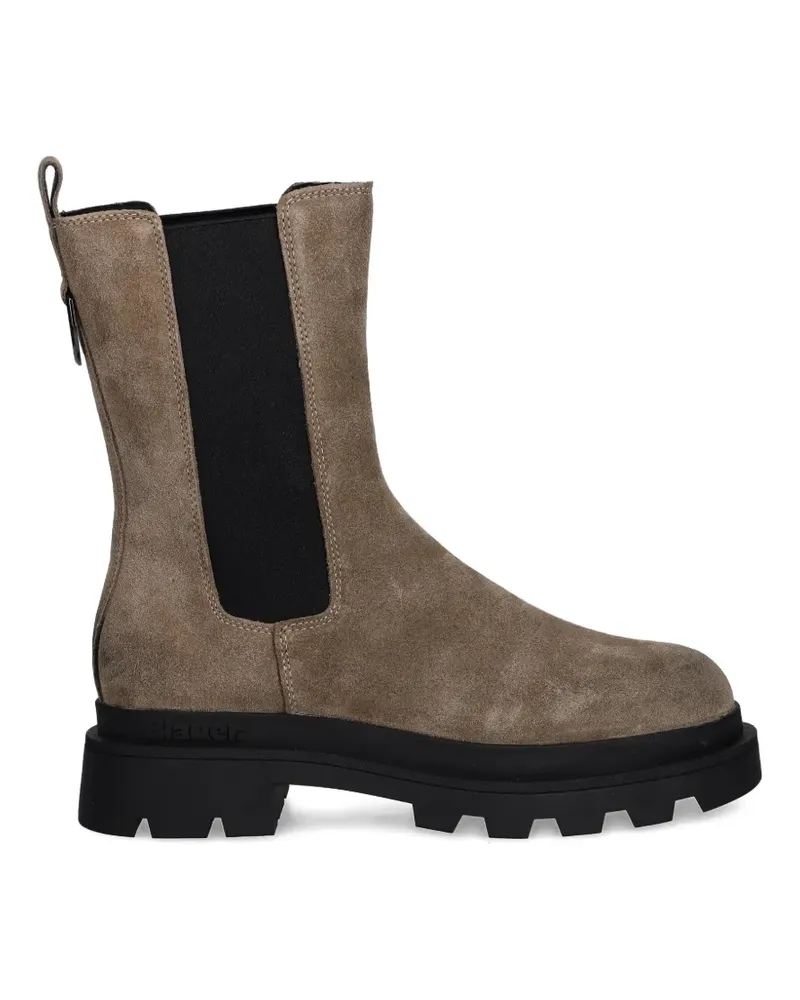 Blauer Kimmel lug-sole chelsea boots - Braun Braun