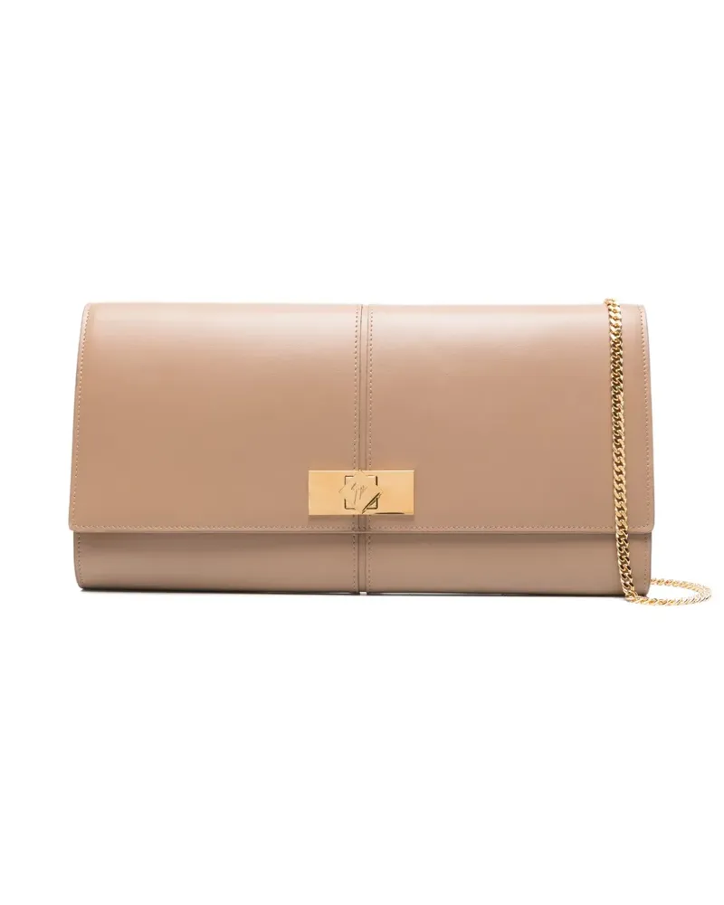 Giuseppe Zanotti Klassische Clutch - Braun Braun