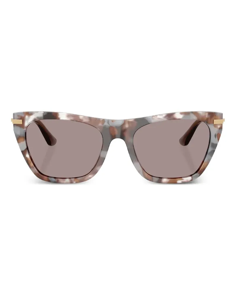 Dolce & Gabbana geometric sunglasses - Grau Grau