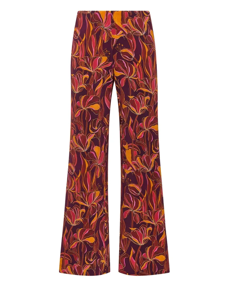 Maliparmi Hose mit Lily's Ballet-Print - Rot Rot
