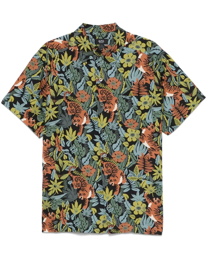 A.P.C. Roy Hemd - Blau Blau