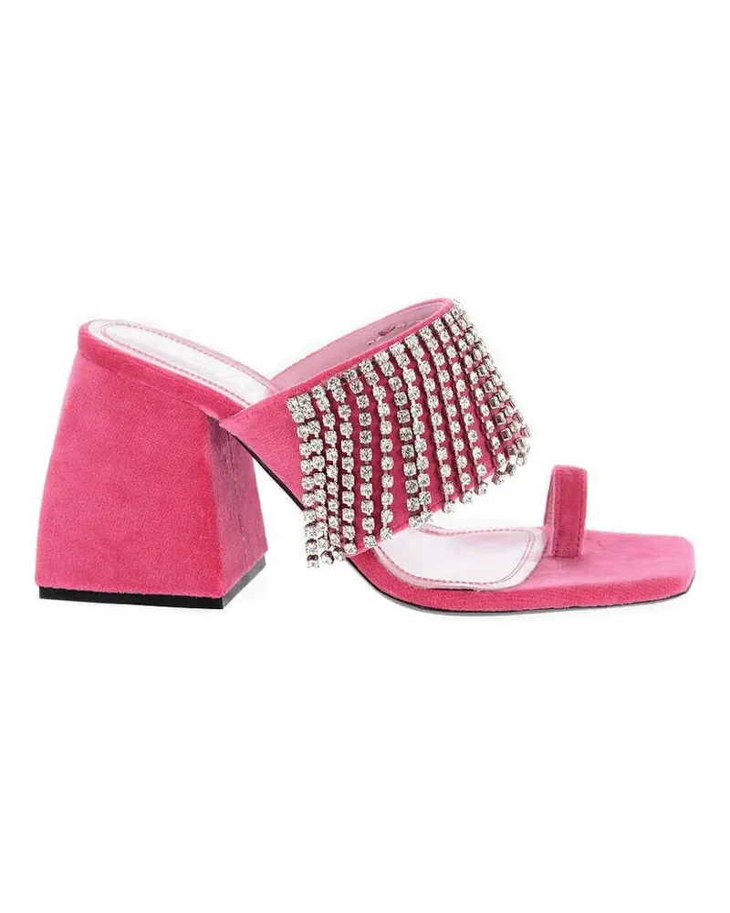 NODALETO crystal-embellished sandals - Rosa Rosa