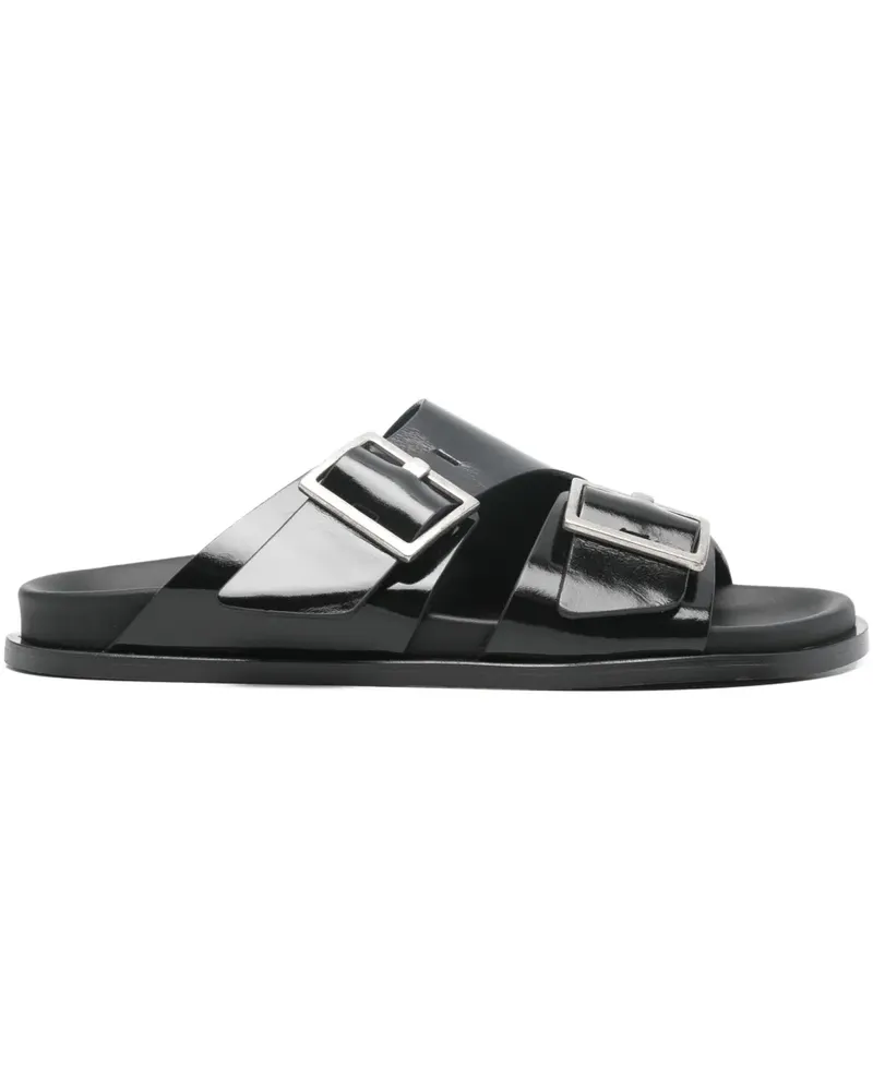 Alohas Alba buckle strap sandals - Schwarz Schwarz