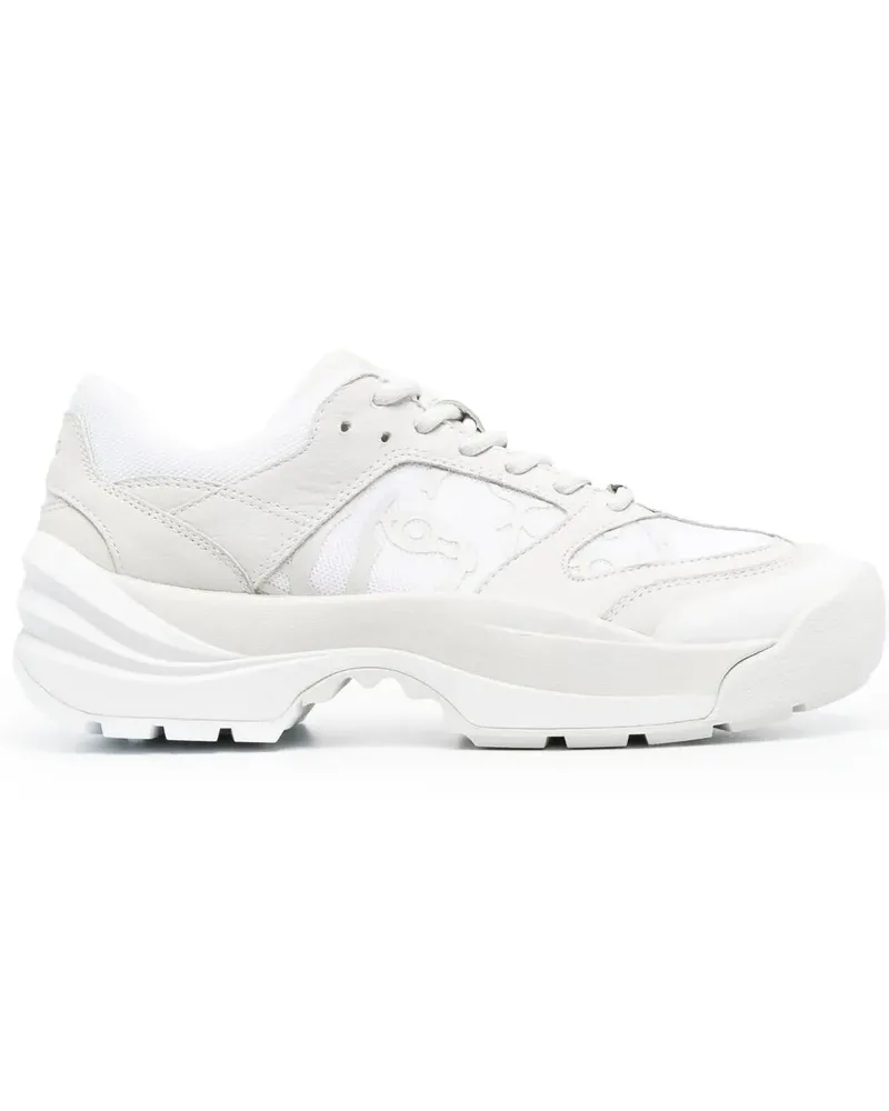 Kenzo Sneakers mit Kontrasteinsätzen - Weiß Weiß