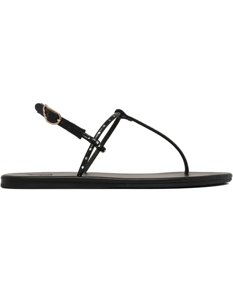 Ancient Greek Sandals Sandalen aus Leder - Schwarz Schwarz