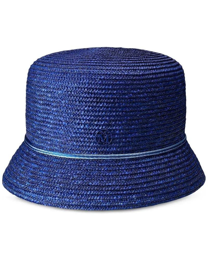 Maison Michel Mini New Kendall Strohhut - Blau Blau