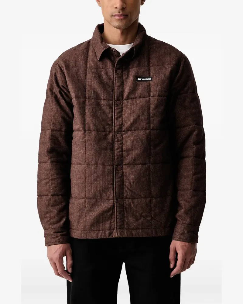 Columbia Sportswear Company Gesteppte Hemdjacke - Braun Braun