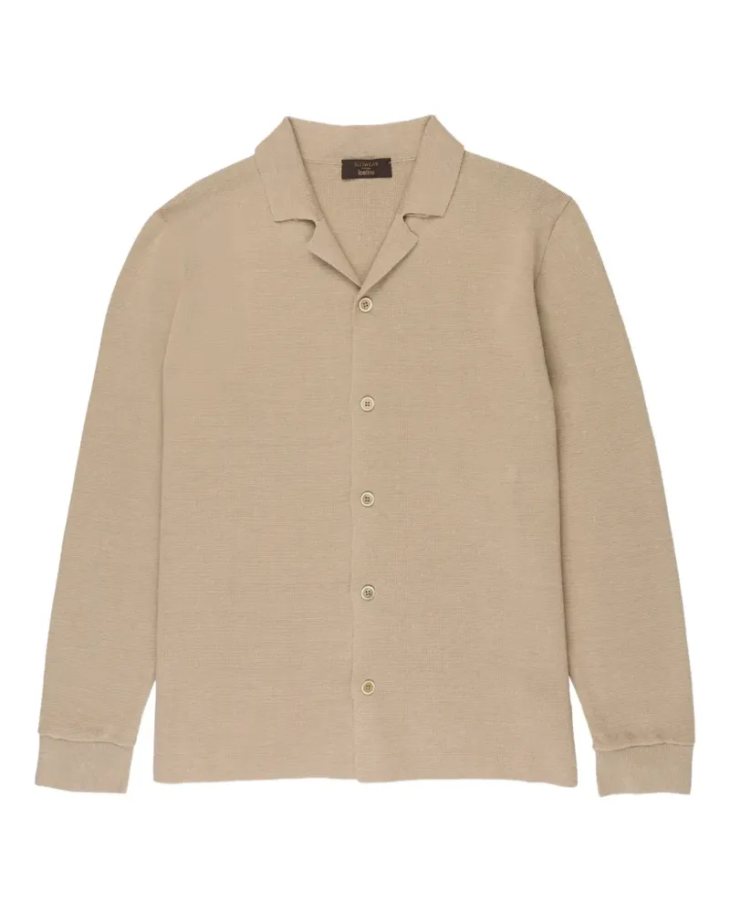 Zanone Cardigan mit V-Ausschnitt - Nude Nude