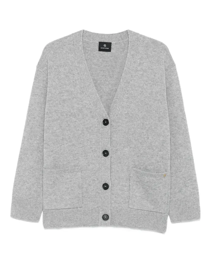 Anine Bing Jackson Cardigan mit Knopfverschluss - Grau Grau