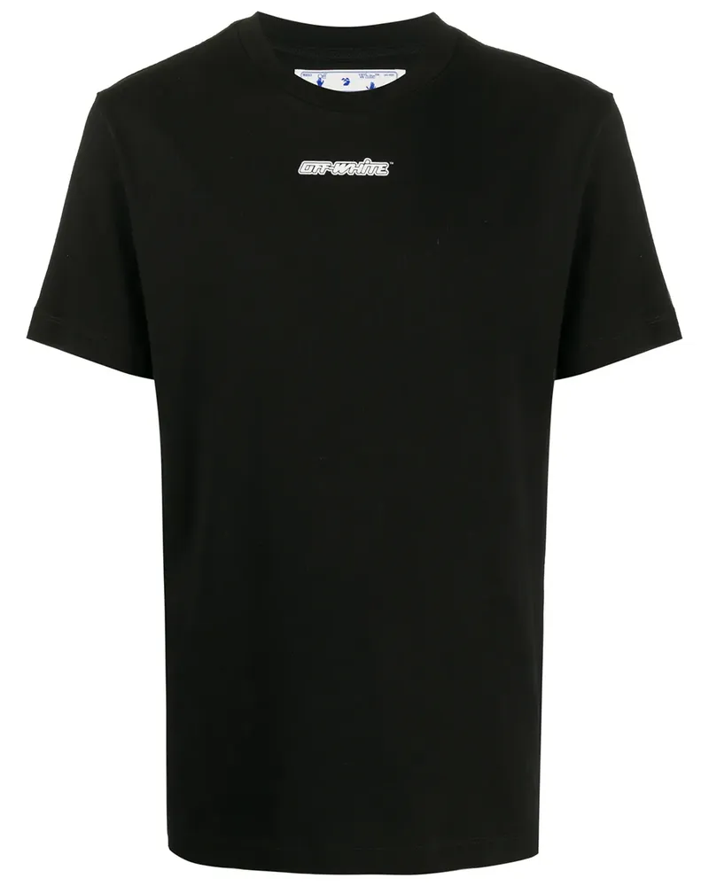 OFF-WHITE Schmales T-Shirt mit Pfeilen - Schwarz Schwarz