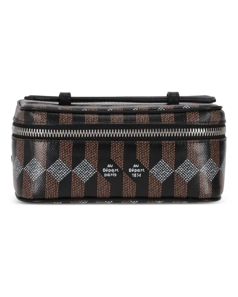 AU DÉPART Kosmetiktasche mit Reißverschluss - Schwarz Schwarz