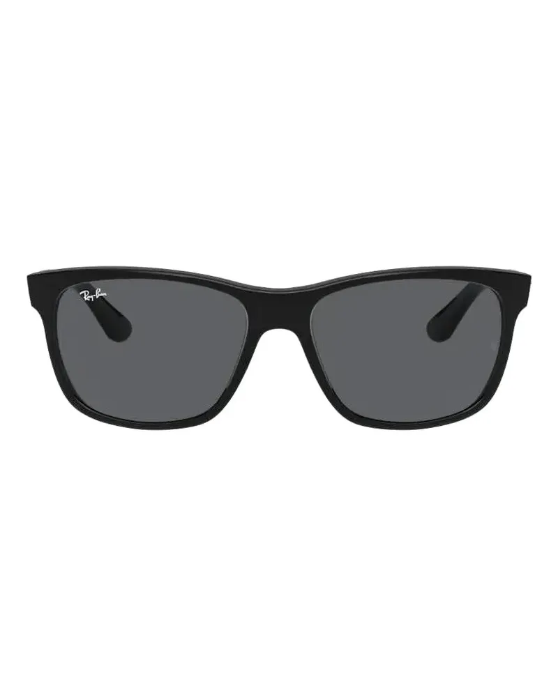 Ray Ban rectangle-frame sunglasses - Schwarz Schwarz