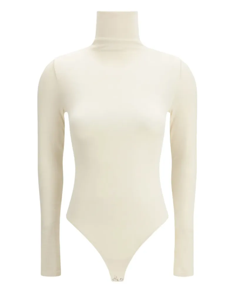 Wolford Colorado roll-neck long-sleeved top - Nude Nude