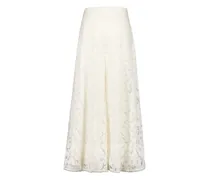 Culottes mit Spitze - Weiß