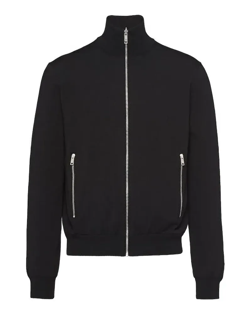 Prada Re-Nylon reversible cardigan - Schwarz Schwarz