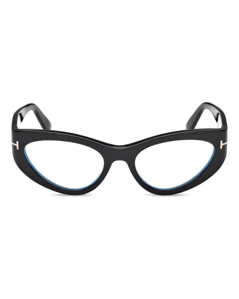 Tom Ford cat-eye glasses - Schwarz Schwarz