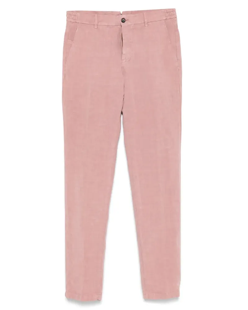 Berwich Chino mit geradem Bein - Rosa Rosa