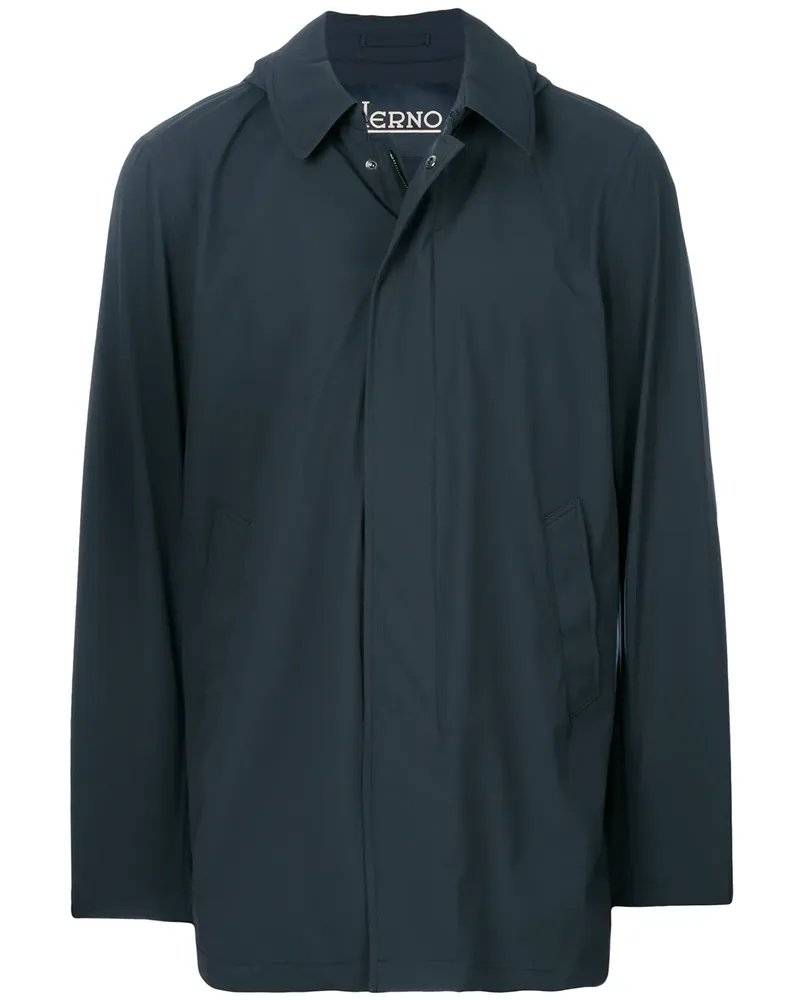 Herno Regenjacke mit Kapuze - Blau Blau