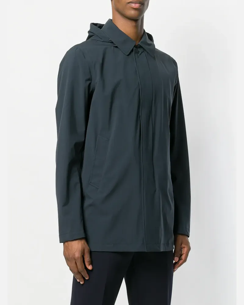 Herno Regenjacke mit Kapuze - Blau Blau